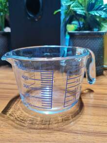 Measuring Cup With Scale Glass Household Large Capacity Eggbeater Cup Flour Ml Measuring Cup Baking Scale Cup - Multicolor - View 10