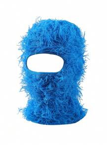 Balaclava Desgastada Máscara de Esqui Unissex - Balaclava Tricotada Máscara de Rosto Completo à Prova de Vento Desgastada Shiesty à Prova de Vento para Clima Frio