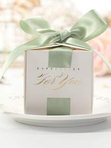 10件装方形丝带礼品盒、纪念礼品盒（带丝带）、生日活动礼品盒、派对、包装盒、礼品盒、派对珠宝包装盒、派对礼品、生日装饰、婚礼装饰、派对用品、迎婴派对、退休派对、乔迁派对、俱乐部活动礼品盒、派对用品、婚礼装饰、婚礼礼品盒 - 彩色 - 查看 6