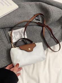 1pcmini Fashion Handbag Small Square Bag, Fashionable & Versatile Women Shoulder Bag Crossbody Bag, Solid Color Mini Purse, Fits Phone, Coins, Lipstick, Daily Use, Commute