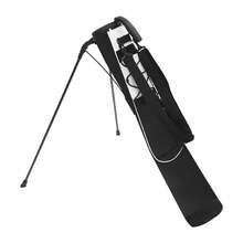 RibasuBB Premium Golf Stand Bag, Waterproof Nylon, Lightweight, Adjustable Shoulder Strap, Multi-Functional Storage, Fashionable Design, Ideal For Golf Enthusiasts - Blue and White - View 10
