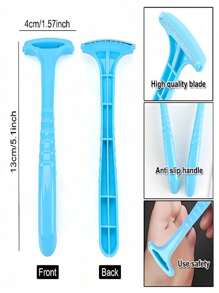 Set da 25 pezzi di strumenti per la cura e il massaggio dei piedi in plastica antiallergica, per creare piedi lisci, rimuovitore professionale di calli e raschietto per pelle morta, raschietto per scrub ai piedi, inclusi accessori per le mani, durevole e resistente all'usura, strumento ausiliario perfetto per eliminare la pelle morta e il cheratine, adatto per il viaggio e l'uso domestico, per saloni di bellezza, negozi di massaggio ai piedi, per uomini e donne - rosa, blu, all'ingrosso cross-border