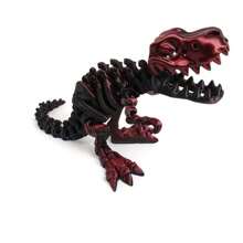 1 pieza de 17cm Figura de esqueleto de Tiranosaurio Rex impreso en 3D en múltiples colores a elegir, adorno o figura impresa en 3D de Tiranosaurio Rex, ideal como regalo de cumpleaños o juguete artesanal