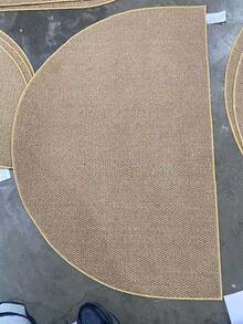 1pc Half-Circle Pineapple Entrance Mat, Thickened Faux Sisal Rug, Water-Washable Bottom, Dirt-Resistant, Kitchen Thick Carpet, Decorative Rug, Ins-Style Carpet, Shower Mat, Home Decor, Living Room Rug, Bedroom Rug, Doormat, Kitchen Rug, Bathroom Rug, Study Rug - Multicolor - View 22