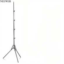 NEEWER NEEWER Trépied pliant de 1,5 m/59,06 pouces pour diffusion en direct mobile, support de lampe d'appoint, support de lumière circulaire anti-pliage, équipement extérieur, support de sol