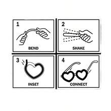 活力霓虹灯派对玻璃杯 | 发光、变色 | 耐用塑料镜框，适用于酒吧、KTV、舞厅和拍照亭 | 趣味节日配饰、派对礼品 | 俏皮设计 | 发光玻璃杯、派对用品