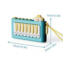 Piano rosa de 37 teclas para niños, juguetes musicales para niñas de 18 meses en adelante, teclado piano de actualización para principiantes, piano de juguete con micrófono, juguetes para niños y niñas de 3, 4, 5 y 6 años, regalos - Multicolor - Ver 9