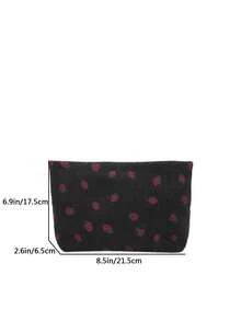 Fashionable And Simple Elegant Coin Purse Cosmetic Bag For Women Wallet Mini Wallet Purse Wallet Coin Wallet Wallet Wallet - Black - View 2
