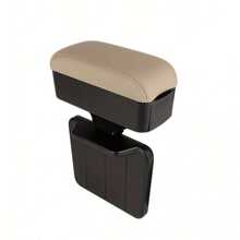 Adjustable Car Armrest Pad With Cup Holder, Comfortable Armrest Extender, Height Adjustable Arm Rest Storage Box For Most Vehicles