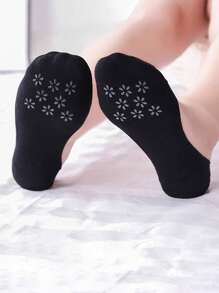 Chaussettes bateau invisibles pour femmes d'été, double couche, sans tige, en silicone antidérapant, à faible col, fines pour talons hauts