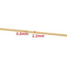 1 Meter 304 Stainless Steel NK Rice Chain Cuban Chain Decoration Chain DIY Necklace Bracelet Jewelry Accessories