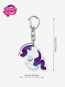 MY LITTLE PONY 1/6 Stück Anhänger Cartoon Anhänger Acryl Schlüsselanhänger Geschenk Ins Anhänger Schmuck, hochwertig, Anhänger Schlüsselanhänger, süßer Acryl, Acryl Schlüsselanhänger, Tasche Anhänger kleines Geschenk, Cartoon kleines Geschenk, Auto Schlüsselanhänger Dekorationen, kleines Geschenk, viele verschiedene Muster erhältlich