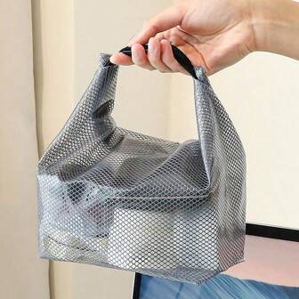 1 件装泳衣和毛巾湿袋，防水衣物袋，带手柄拉链牛津布干湿袋，湿衣服袋，适用于旅行健身房海滩