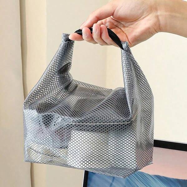1 pièce Sac humide pour maillot de bain et serviettes, sac à vêtements imperméable avec poignée en tissu Oxford zippé sac sec humide, sac pour vêtements humides, pour le voyage, la gym, la plage