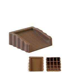 1pc Creative Wind Stopper, Matte Surface Wedge, Safety Door Stopper, Anti-Collision Door Stop - Multicolor - View 9