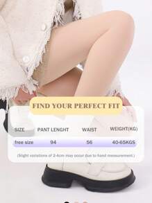 [1 Pair] Women's One-piece Warm Tights With Mesh Waist And Tummy Control, 3 Thickness And 3 Color Options Available