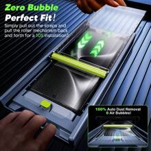 WSKEN Schutzfolie für Galaxy S25 ultra/S25+/S25 Plus/S24+Plus, HD Klar[Auto Dust-Elimination][Fingerabdruck Entsperrung] 9H Härte Schutzglas Displayschutz Folie Zubehör Kratzfest,Bläschenfrei,2 Stück
