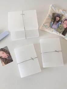 Foldable Multi-Pocket Card Album, 3 Inch Idol Fan Card Collection Book, Daily Card Holder - Multicolor - View 8