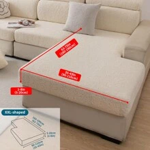 1pc Stretch Jacquard Sofa Cover, Machine Washable, Anti-Cat Scratch, Furniture Protector Sofa Cushion Cover Set With Recliner Slipcover, For Modern Living Room, Bedroom, Office Decor Room Decor Home Decor Living Room Decor Couch Cover Sofa Covers