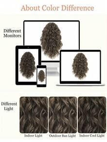 Synthetic Extensions - Linen Coklat - View 9