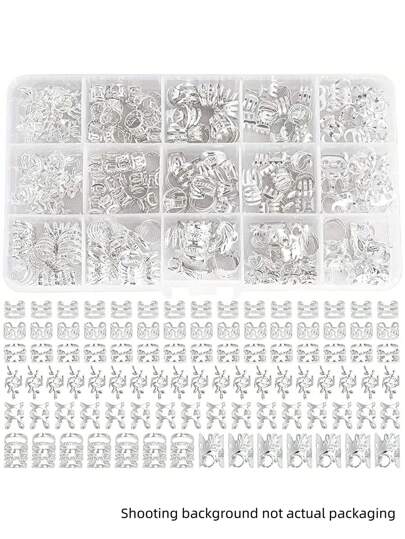 70 piezas Cuentas para el cabello, Abrazaderas para el cabello, Anillos para trenzar el cabello, Encantos de aleación para trenzas de loc, Joyas para el cabello ajustables de metal, Accesorios para el cabello, Pasadores para el cabello, Artículos escolares