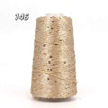 Ice Silk Thread Feature Shiny Sequin Beads Thread Yarn Hair Special Price DIY Hand-Knitting Yarn Fine Line