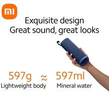Xiaomi 声音户外扬声器蓝色，强大的 30W 输出，12 小时超长电池寿命，真正的无线立体声，多达 100 个扬声器对，IP67 防尘防水，支持蓝牙 5.4，免提通话 - 藍色 - 查看 7