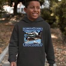 Bombardino Crocodilo Brainrot Youth-Sized Hoodie