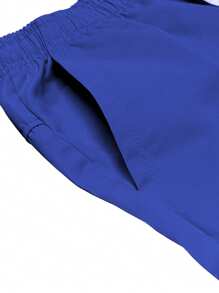 Hidkat 3 Stücke Herren Cargo Bermuda Shorts, Sommer Loose Fit Lässig Hose mit Kordelzug Taille, große Taschen, Logoaufnäher, Sportbekleidung