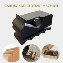 Cortador de tablero para rascar de gatos - Herramienta de corte de papel adecuada para tableros de rascar creativos DIY, regalo ideal para amantes de los gatos, herramienta para hacer cartón corrugado, excelente para proyectos de artesanía, juguete para raspar de gatos
