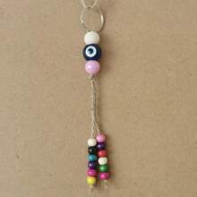 Turkish Blue Eye Keychain - Evil Eye Pendant, Stylish Bag Accessory & Home Decor Charm, Perfect Gift For Protection And Good Luck Room Decor Bedroom Decor Wall Decor - Multicolor - View 3