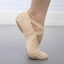 Wuyuan Stretch Canvas Ballet Shoes/Ballet Slippers With Inner Lining – Perfect Support And Comfort For Professional Dancers In Ballet, Jazz, Lyrical, Contemporary Dance, And Yoga Flexibility