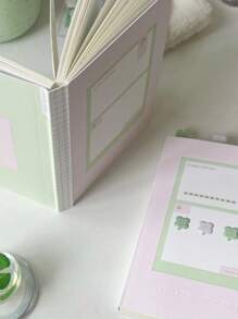 Lucky A6 Highly Attractive Handbook Student Plan Notebook Small Notebook Portable,School Supplies,Back To School