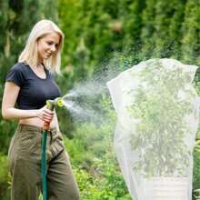 PE Fruit Tree Protective Mesh Bag With Zipper And Drawstring - Suitable For Birds, Pests And Deer In Apple Trees And Blueberry Bushes - Insect And Cicada Protective Mesh
