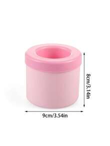 قالب صنع الثلج من السيليكون بشكل أسطواني، أداة مطبخ جديدة للحصول على كرات ثلج - وردي - مشاهدة 11