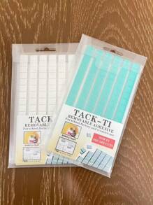 1 pieza Plastilina sin residuos Faber-Castell, masilla adhesiva segura para paredes (azul y blanco), cinta adhesiva que no daña. Ideal para decoración del hogar sin daños, colgar cuadros y organización del hogar