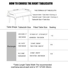 1pc Watercolor Floral Pattern Polyester Tablecloth, Spring/Summer Blue Green White Flower & Leaf Festive Tablecloth, Washable Seasonal Tablecloth, Home Kitchen Dining Party Picnic Decor, Gift