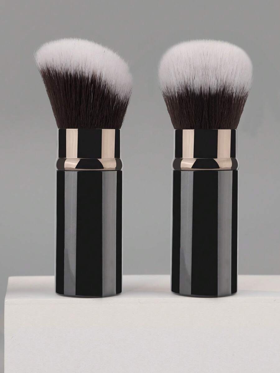 1pc/2pcs/3pcs New Retractable Powder Brush Blush Brush Foundation Brush Soft Bristle Multi-Functional Travel Portable Makeup Brush