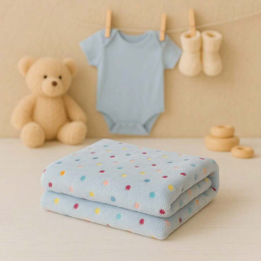 Nursery Blankets - 淺藍色 - 查看 1