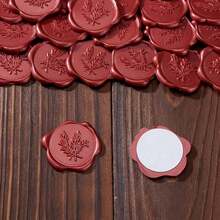 10pcs/30pcs Wax Seal Stickers, Assorted Colors Envelope Seal Stickers Envelope Seals Self Adhesive Stickers, For Envelope Sealing, Decorations, Wedding Invitations, Gift Wrapping, Easy To Stick, No Need Hole Punching, Wax Seal Sticker Decals - Multicolor - View 20