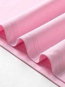 mini bala 男童女童T恤夏季防汗宝宝清凉抗菌短袖T恤 - 粉紅 - 查看 8