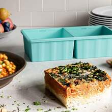 Silicone Freezer Tray For Soup Ice Cubes: 2-Cup Freezing Tray With Lid For Meal Prep - 2Pack Silicon Soup Portion Freeze Tray Make Stock Souped Ice Cube