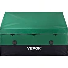 VEVOR Outdoor Storage Box Patio Deck Box 150 Gallon Waterproof PE Tarpaulin - 150 Gal - View 9