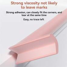 1 Pc L Type 2-Meter Anti-Collision Strip For Infants, Babies, Children, Tables, Window Sills, Stairs, Anti-Collision Protection Strip