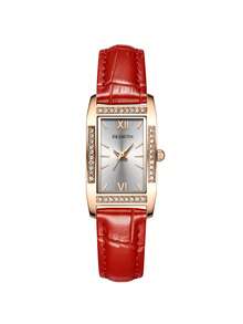 1 件女士奢华优雅时尚经典百搭大方手表，适合日常佩戴