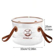 1PC 20L Portable PVC Water Storage Bucket - Folding Wash Basin, Ideal For Camping, Fishing, Hiking, Boating, Travel & Outdoor Gardening, Collapsible Bucket, Camping Water Storage Container - Multicolor - View 15