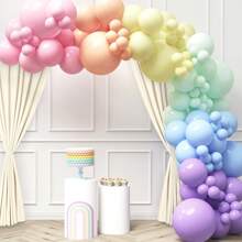 Party Backdrop Curtains, Rod Pocket Fabric Curtains, Fabric Backdrop Curtains, Party Decorations, 5 X 7/8/10 Feet, 1/2 Panels