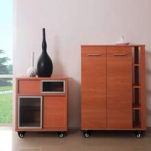 4-Piece Set Of Heavy-Duty Rotating Wheels, Rotating Wheels With/Without Brakes, Furniture Hardware Accessories, Rotatable Wheels With Lock Brakes, Suitable For Tables, Chairs, Furniture, Equipment Storage Boxes, Office Cabinets - Black - View 5