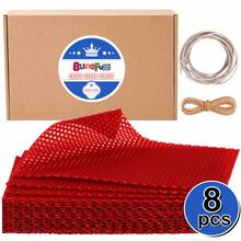 BlingFun 蜂蜡片蜡烛制作套装，含天然蜂蜡片、灯芯、麻绳、初学者滚蜡烛套装、艺术项目活动礼物、生日工艺 DIY 套装