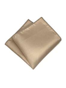 1 件多色方形手帕，男士口袋巾，适合西装、婚礼、伴郎、日常穿着